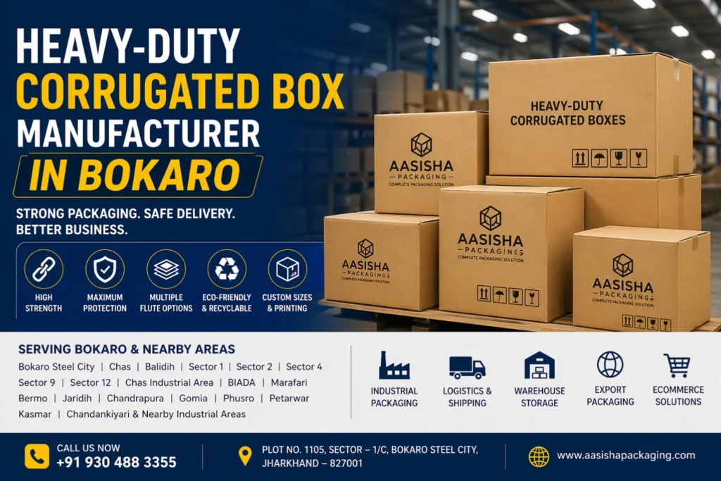 Heavy-Duty Corrugated Box Manufacturer in Bokaro