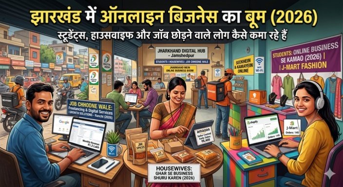 Jharkhand mein Online Business ka Boom
